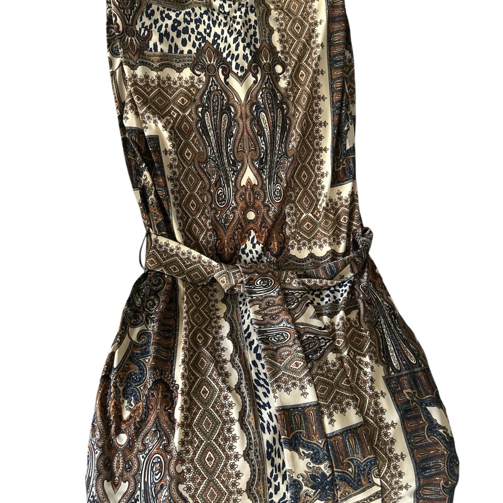 Elegant Patterned Dress